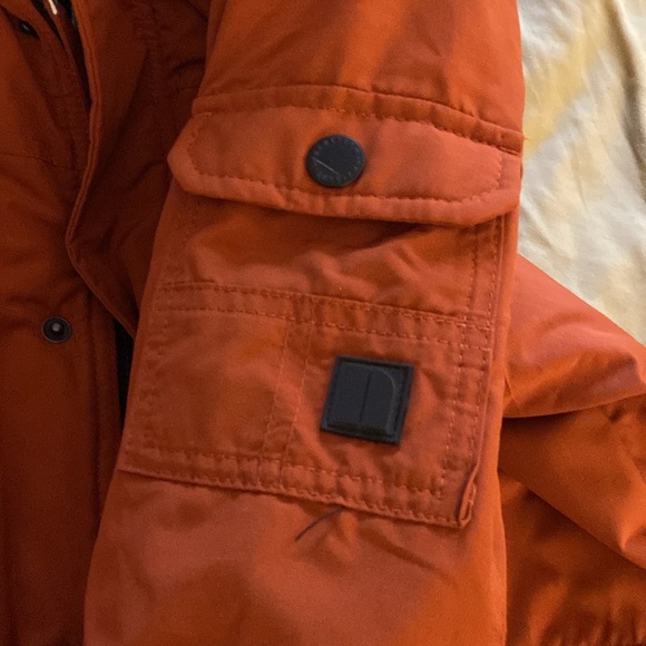 Orange Fur-Lined kids Winter Jacket - Picture 12 of 16